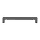 Top Knobs [TK3224AG] Die Cast Zinc Cabinet Pull Handle - Langston Series - Oversized - Ash Gray Finish - 7 9/16" C/C - 8" L