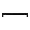 Top Knobs [TK3224BLK] Die Cast Zinc Cabinet Pull Handle - Langston Series - Oversized - Flat Black Finish - 7 9/16" C/C - 8" L