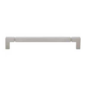 Top Knobs [TK3224BSN] Die Cast Zinc Cabinet Pull Handle - Langston Series - Oversized - Brushed Satin Nickel Finish - 7 9/16" C/C - 8" L
