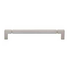 Top Knobs [TK3224BSN] Die Cast Zinc Cabinet Pull Handle - Langston Series - Oversized - Brushed Satin Nickel Finish - 7 9/16&quot; C/C - 8&quot; L