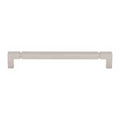 Top Knobs [TK3224PN] Die Cast Zinc Cabinet Pull Handle - Langston Series - Oversized - Polished Nickel Finish - 7 9/16&quot; C/C - 8&quot; L