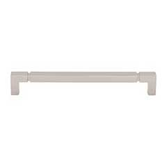 Top Knobs [TK3224PN] Die Cast Zinc Cabinet Pull Handle - Langston Series - Oversized - Polished Nickel Finish - 7 9/16&quot; C/C - 8&quot; L