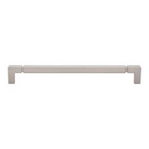 Top Knobs [TK3225BSN] Die Cast Zinc Cabinet Pull Handle - Langston Series - Oversized - Brushed Satin Nickel Finish - 8 13/16" C/C - 9 1/4" L