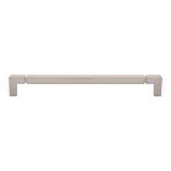 Top Knobs [TK3225BSN] Die Cast Zinc Cabinet Pull Handle - Langston Series - Oversized - Brushed Satin Nickel Finish - 8 13/16&quot; C/C - 9 1/4&quot; L