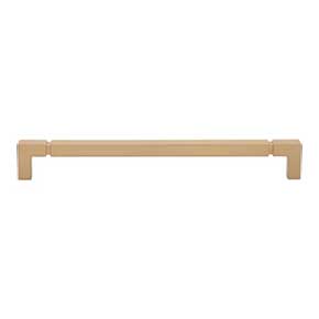 Top Knobs [TK3225HB] Die Cast Zinc Cabinet Pull Handle - Langston Series - Oversized - Honey Bronze Finish - 8 13/16" C/C - 9 1/4" L
