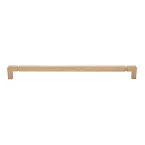 Top Knobs [TK3226HB] Die Cast Zinc Cabinet Pull Handle - Langston Series - Oversized - Honey Bronze Finish - 12" C/C - 12 7/16" L