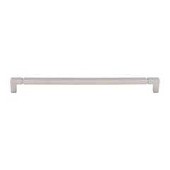 Top Knobs [TK3226PN] Die Cast Zinc Cabinet Pull Handle - Langston Series - Oversized - Polished Nickel Finish - 12&quot; C/C - 12 7/16&quot; L