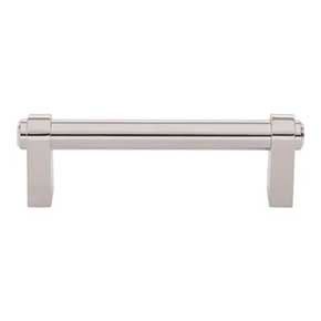 Top Knobs [TK3210PN] Die Cast Zinc Cabinet Pull Handle - Lawrence Series - Standard Size - Polished Nickel Finish - 3 3/4" C/C - 4 11/16" L