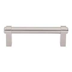 Top Knobs [TK3210PN] Die Cast Zinc Cabinet Pull Handle - Lawrence Series - Standard Size - Polished Nickel Finish - 3 3/4" C/C - 4 11/16" L