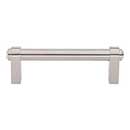 Top Knobs [TK3210PN] Die Cast Zinc Cabinet Pull Handle - Lawrence Series - Standard Size - Polished Nickel Finish - 3 3/4" C/C - 4 11/16" L