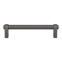 Top Knobs [TK3211AG] Die Cast Zinc Cabinet Pull Handle - Lawrence Series - Oversized - Ash Gray Finish - 5 1/16&quot; C/C - 5 11/16&quot; L