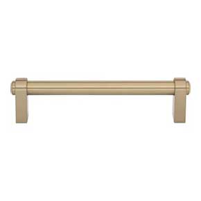 Top Knobs [TK3211HB] Die Cast Zinc Cabinet Pull Handle - Lawrence Series - Oversized - Honey Bronze Finish - 5 1/16" C/C - 5 11/16" L