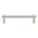 Top Knobs [TK3211PN] Die Cast Zinc Cabinet Pull Handle - Lawrence Series - Oversized - Polished Nickel Finish - 5 1/16" C/C - 5 11/16" L