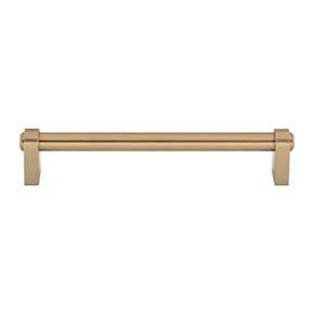 Top Knobs [TK3212HB] Die Cast Zinc Cabinet Pull Handle - Lawrence Series - Oversized - Honey Bronze Finish - 6 5/16" C/C - 6 15/16" L