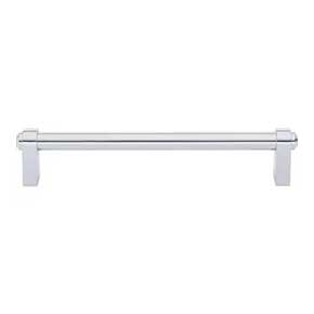 Top Knobs [TK3212PC] Die Cast Zinc Cabinet Pull Handle - Lawrence Series - Oversized - Polished Chrome Finish - 6 5/16" C/C - 6 15/16" L
