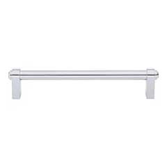 Top Knobs [TK3212PC] Die Cast Zinc Cabinet Pull Handle - Lawrence Series - Oversized - Polished Chrome Finish - 6 5/16" C/C - 6 15/16" L