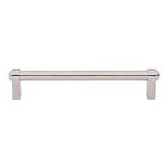 Top Knobs [TK3212PN] Die Cast Zinc Cabinet Pull Handle - Lawrence Series - Oversized - Polished Nickel Finish - 6 5/16&quot; C/C - 6 15/16&quot; L
