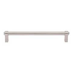 Top Knobs [TK3213PN] Die Cast Zinc Cabinet Pull Handle - Lawrence Series - Oversized - Polished Nickel Finish - 7 9/16&quot; C/C - 8 7/32&quot; L