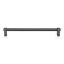 Top Knobs [TK3214AG] Die Cast Zinc Cabinet Pull Handle - Lawrence Series - Oversized - Ash Gray Finish - 8 13/16" C/C - 9 15/32" L