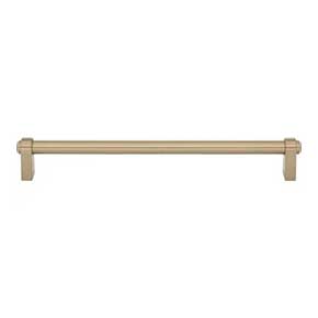 Top Knobs [TK3214HB] Die Cast Zinc Cabinet Pull Handle - Lawrence Series - Oversized - Honey Bronze Finish - 8 13/16" C/C - 9 15/32" L