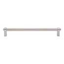 Top Knobs [TK3214PN] Die Cast Zinc Cabinet Pull Handle - Lawrence Series - Oversized - Polished Nickel Finish - 8 13/16" C/C - 9 15/32" L