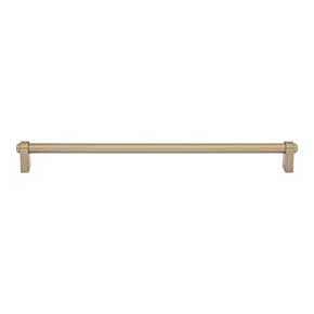 Top Knobs [TK3215HB] Die Cast Zinc Cabinet Pull Handle - Lawrence Series - Oversized - Honey Bronze Finish - 12" C/C - 12 5/8" L