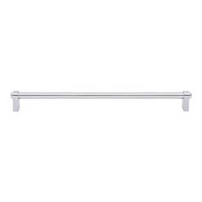 Top Knobs [TK3215PC] Die Cast Zinc Cabinet Pull Handle - Lawrence Series - Oversized - Polished Chrome Finish - 12" C/C - 12 5/8" L