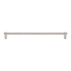 Top Knobs [TK3215PN] Die Cast Zinc Cabinet Pull Handle - Lawrence Series - Oversized - Polished Nickel Finish - 12" C/C - 12 5/8" L