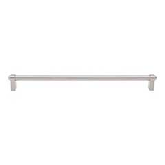 Top Knobs [TK3215PN] Die Cast Zinc Cabinet Pull Handle - Lawrence Series - Oversized - Polished Nickel Finish - 12&quot; C/C - 12 5/8&quot; L
