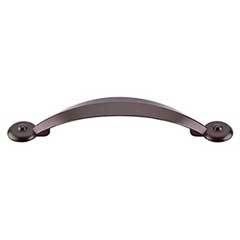 Top Knobs [M1236] Die Cast Zinc Cabinet Pull Handle - Angle Series - Standard Size - Oil Rubbed Bronze Finish - 3 3/4&quot; C/C - 5 1/8&quot; L