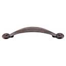 Top Knobs [M1237] Die Cast Zinc Cabinet Pull Handle - Angle Series - Standard Size - Patina Rouge Finish - 3 3/4&quot; C/C - 5 1/8&quot; L