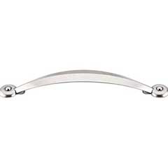 Top Knobs [M1241] Die Cast Zinc Cabinet Pull Handle - Angle Series - Oversized - Pewter Antique Finish - 5 1/16" C/C - 6 7/8" L