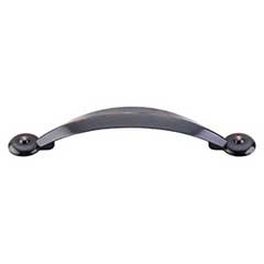 Top Knobs [M1661] Die Cast Zinc Cabinet Pull Handle - Angle Series - Standard Size - Tuscan Bronze Finish - 3 3/4" C/C - 5 1/8" L