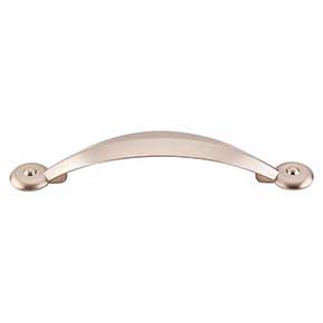 Top Knobs [M1662] Die Cast Zinc Cabinet Pull Handle - Angle Series - Standard Size - Brushed Bronze Finish - 3" C/C - 4 7/8" L