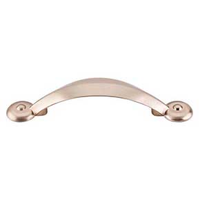 Top Knobs [M1728] Die Cast Zinc Cabinet Pull Handle - Angle Series - Standard Size - Brushed Bronze Finish - 3" C/C - 4 7/8" L