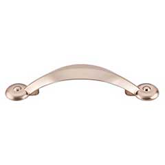 Top Knobs [M1728] Die Cast Zinc Cabinet Pull Handle - Angle Series - Standard Size - Brushed Bronze Finish - 3&quot; C/C - 4 7/8&quot; L