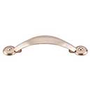 Top Knobs [M1728] Die Cast Zinc Cabinet Pull Handle - Angle Series - Standard Size - Brushed Bronze Finish - 3" C/C - 4 7/8" L