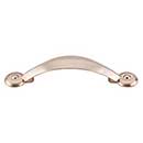 Top Knobs [M1728] Die Cast Zinc Cabinet Pull Handle - Angle Series - Standard Size - Brushed Bronze Finish - 3" C/C - 4 7/8" L