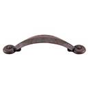 Top Knobs [M1729] Die Cast Zinc Cabinet Pull Handle - Angle Series - Standard Size - Patina Rouge Finish - 3&quot; C/C - 4 7/8&quot; L