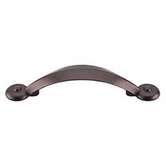 Top Knobs [M1730] Die Cast Zinc Cabinet Pull Handle - Angle Series - Standard Size - Oil Rubbed Bronze Finish - 3&quot; C/C - 4 7/8&quot; L