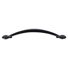 Top Knobs [M1909] Die Cast Zinc Cabinet Pull Handle - Angle Series - Oversized - Tuscan Bronze Finish - 5 1/16" C/C - 6 7/8" L