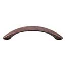 Top Knobs [M1213] Die Cast Zinc Cabinet Pull Handle - Arc Series - Standard Size - Patina Rouge Finish - 3 3/4" C/C - 4 15/16" L