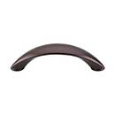 Top Knobs [M1215] Die Cast Zinc Cabinet Pull Handle - Arc Series - Standard Size - Oil Rubbed Bronze Finish - 3" C/C - 3 3/4" L