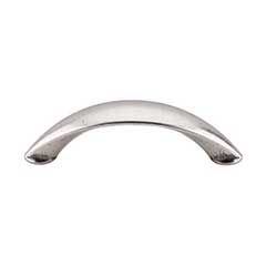 Top Knobs [M1217] Die Cast Zinc Cabinet Pull Handle - Arc Series - Standard Size - Pewter Antique Finish - 3&quot; C/C - 3 3/4&quot; L