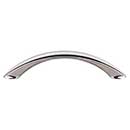 Top Knobs [M1927] Die Cast Zinc Cabinet Pull Handle - Arc Series - Standard Size - Polished Nickel Finish - 3 3/4&quot; C/C - 4 15/16&quot; L