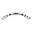 Top Knobs [M1928] Die Cast Zinc Cabinet Pull Handle - Arc Series - Standard Size - Polished Chrome Finish - 3 3/4&quot; C/C - 4 15/16&quot; L