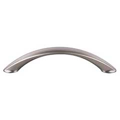 Top Knobs [M1929] Die Cast Zinc Cabinet Pull Handle - Arc Series - Standard Size - Brushed Satin Nickel Finish - 3 3/4" C/C - 4 15/16" L
