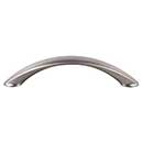 Top Knobs [M1929] Die Cast Zinc Cabinet Pull Handle - Arc Series - Standard Size - Brushed Satin Nickel Finish - 3 3/4&quot; C/C - 4 15/16&quot; L