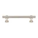 Top Knobs [M2709] Die Cast Zinc Cabinet Pull Handle - Bit Series - Oversized - Polished Nickel Finish - 5 1/16" C/C - 6 25/32" L