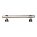 Top Knobs [M2713] Die Cast Zinc Cabinet Pull Handle - Bit Series - Oversized - Pewter Antique Finish - 5 1/16" C/C - 6 25/32" L